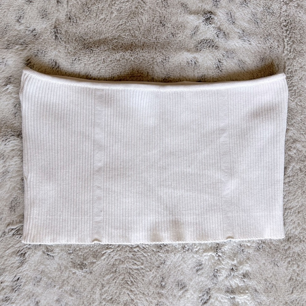 ZARA BANDEAU KNIT TOP